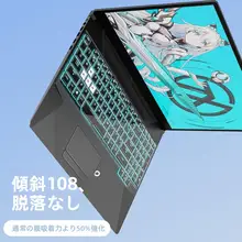 ノートパソコン用キーボードカバー【TPU製・防塵マット対応・全画面保護用強化ガラス】