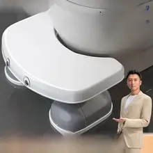 厚手トイレステップスツール【収納機能付き・快適踏み台】