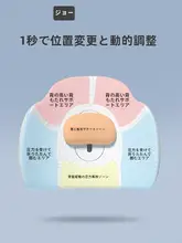 自動車 腰当て 腰用クッション ドライバー 用 調整可能 マッサージ