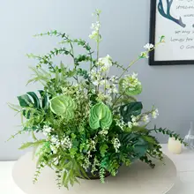 高級感ある中国風造花【リビングやダイニングテーブル用・おしゃれなインテリア】