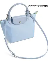 穴あけ不要の皮製ラッチ付き小型バッグ用フック【DIY用・交換可能】