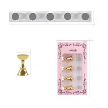 ネイルアート用練習ボード【アクリルベース・甲片展示用・チェス盤デザイン】