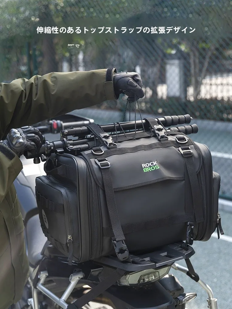 バイク後部バッグ east pack：通勤・旅行向けのユニバーサルデザインと反光機能の実用性解析