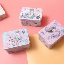 おしゃれな鉄製収納ボックス【ヘアクリップ・口紅用・オフィスや寮に最適・蓋付き・お菓子収納】