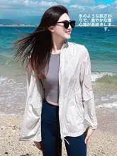 Camel 冷白肌用薄手のUVカットアウトドアジャケット【男女兼用・バイク用・防紫外線】