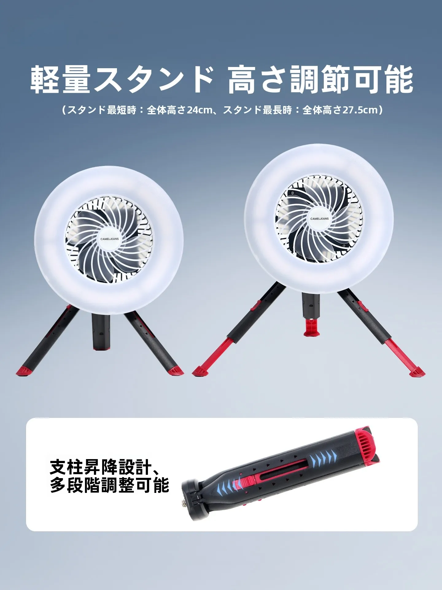 1000ルーメンライトの実力とは？Camelキャンプ用LEDランタン兼扇風機の性能と実用性を徹底解説