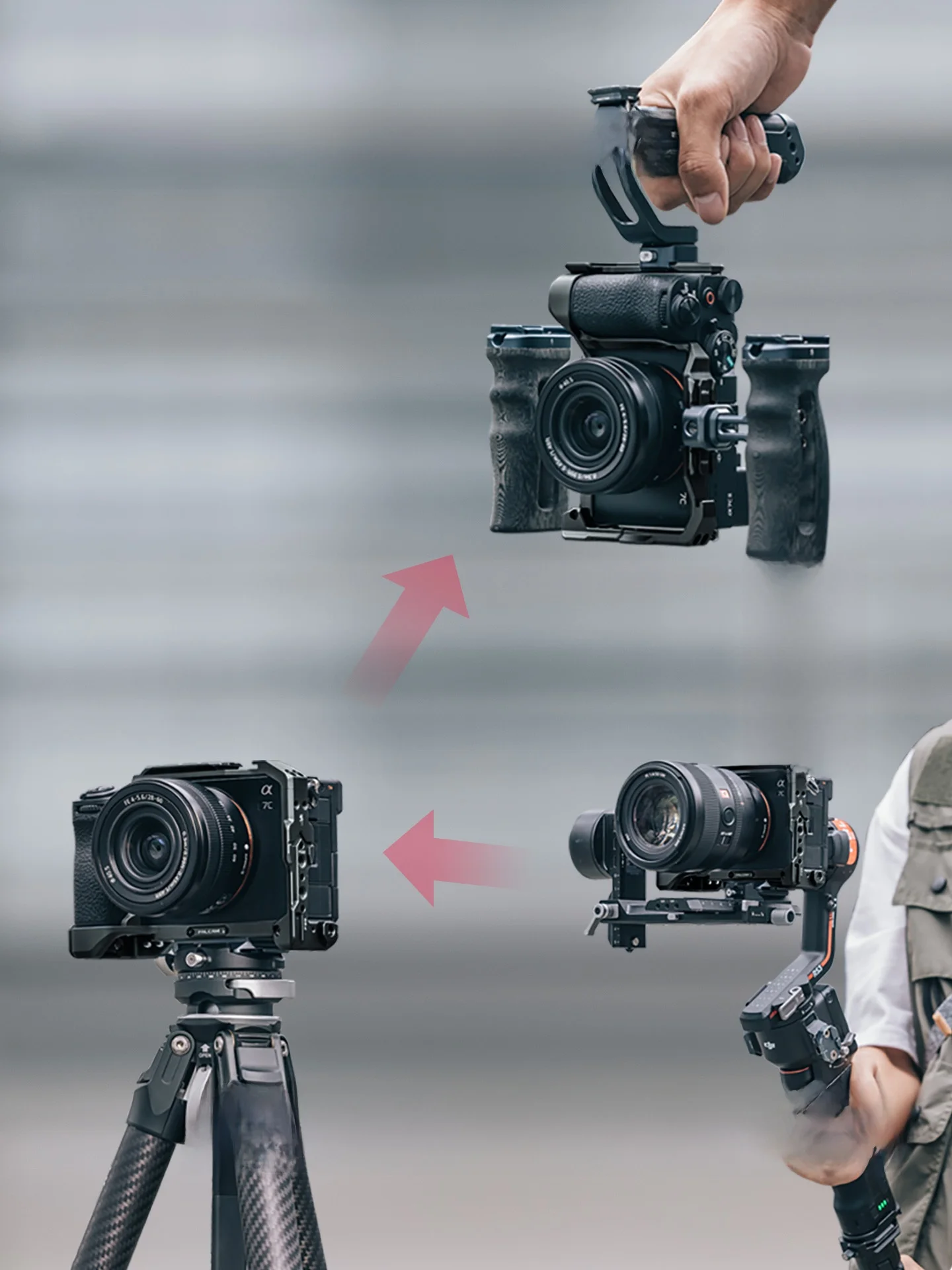 プロが使うaps-cカメラ向けスタビライザー：Ulanzi F22・F38・F50の実用性と性能解析