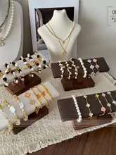 黒胡桃製 ブレスレットディスプレイスタンド【ジュエリー展示・店舗用】