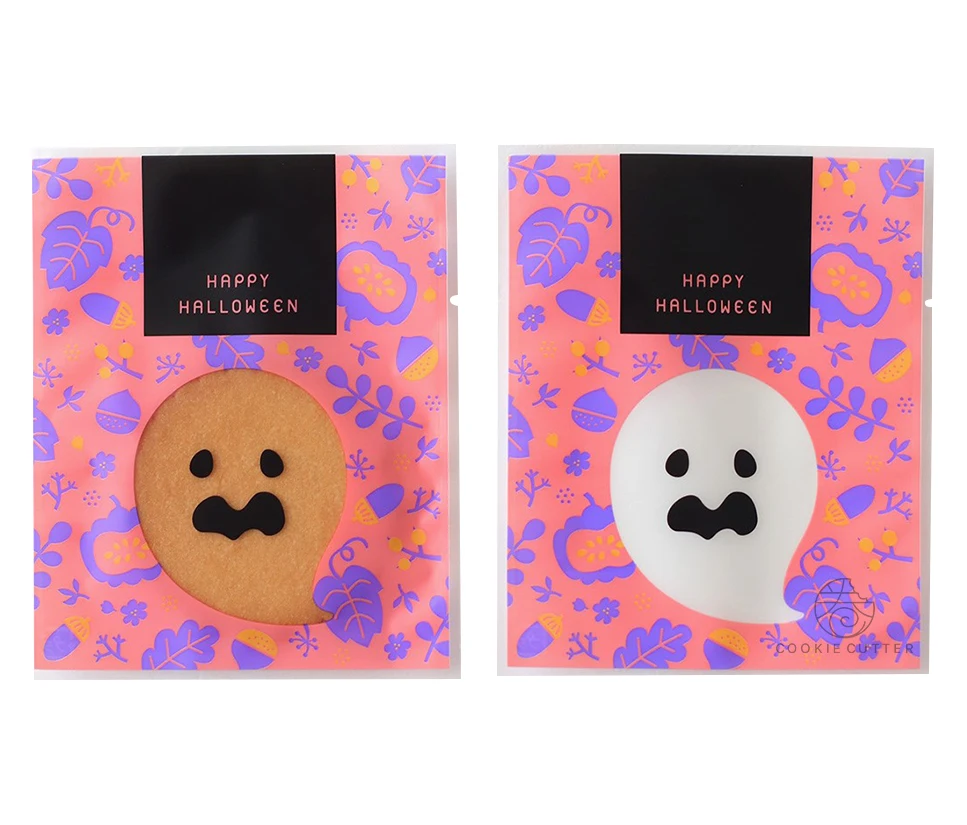 ハロウィン用包装袋：多彩な日式スタイルで焼き菓子・スナックを効率的に密封