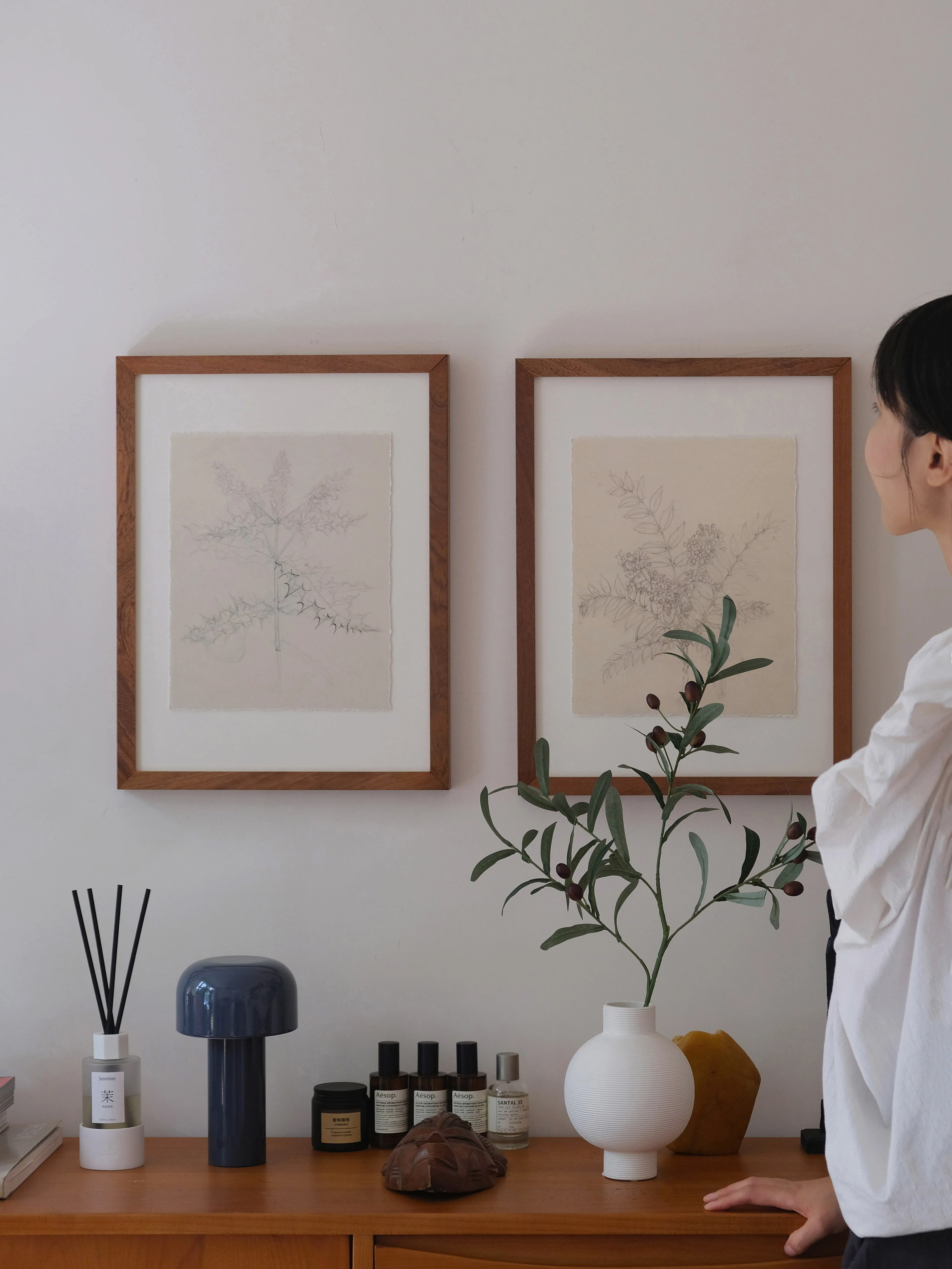 韓国インテリアを再現｜カフェ風部屋の作り方　掛け画選びの完全ガイド