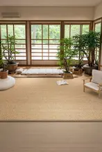 敷物 日本 家庭用 夏季 竹 編み 厚手 寝室 居間