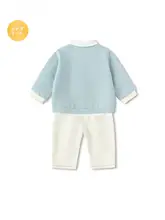 春用男児用子供服【トップス・パンツ・極上の柔らかさ・おしゃれなドレススタイル】（セッ トアップ対応）