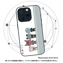 挿絵デザインのスマートフォンケース【適用モデル：iPhone・Huawei・Xiaomi・Vivo・OPPO】