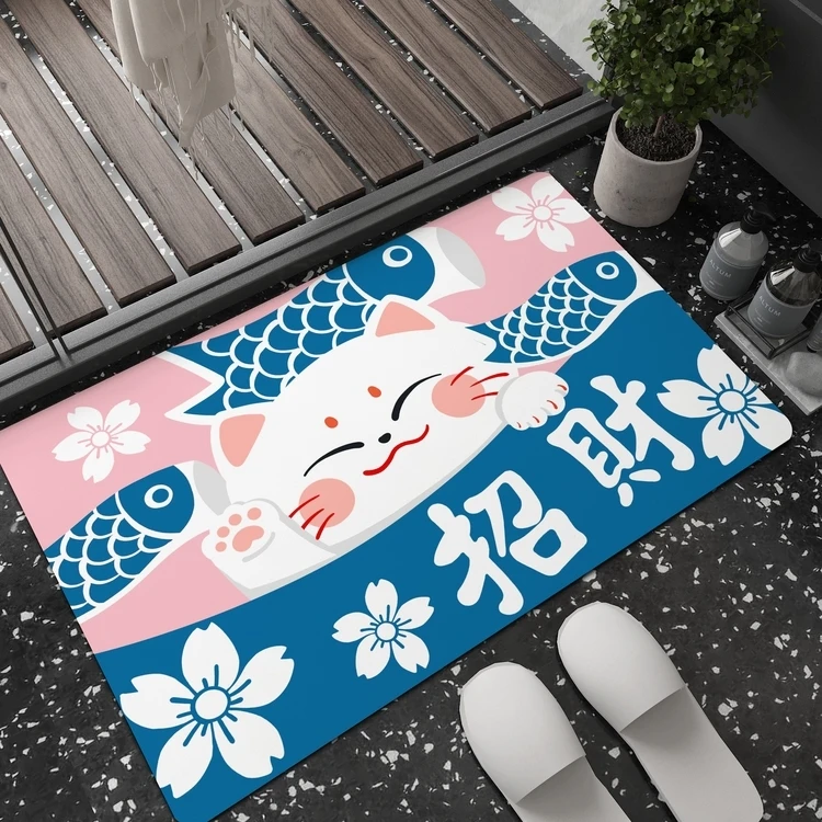 招き猫デザインの珪藻土バスマットの捨て方：使い捨て後の処分方法と分別のポイント