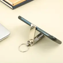 金属製 多機能キーホルダー スマホスタンド付き【携帯便利・耐久性あり・デスク用】