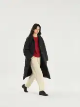 prefree 低彩度ハナカンザシレッド 100%カシミヤセーター