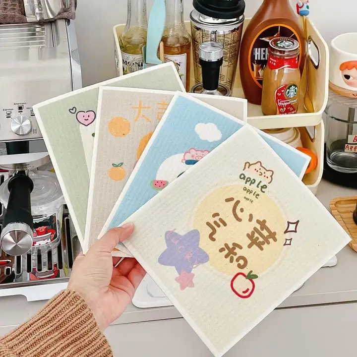 食器拭き台所用 パルプコットン 制作 耐久性