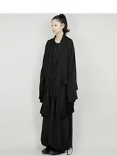 オリジナルデザインの中長丈コート【ダークスタイル・山本風】