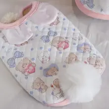 ペット用衣服 秋冬シーズン かわいいベスト 厚手