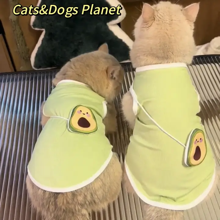 ペット用サマーウェア【猫・防毛・薄手・クールアイスシルク】