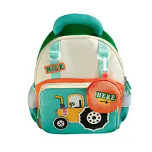 男の子用幼稚園リュック【可愛い車のプリント・超軽量・遊びに便利】