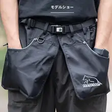 犬の訓練エプロン 大きなポケット 防水 訓練士 用 服飾