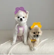 ペット用 おしゃれな防水スカーフ【小型犬・猫用・かわいいデザイン】