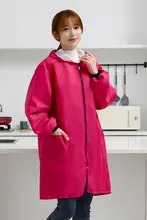 長袖エプロン【防水・防油・冬用・加绒・実用的】