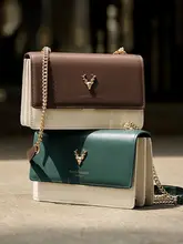 高級感ある本革ショルダーバッグ【チェーンストラップ・斜め掛け】