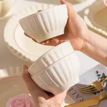 クリーム風 陶器製プレート【食卓用・魚皿・多用途】