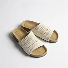 羊皮製のサンダル【ブラウン・ビーチリゾート向け・外出用】