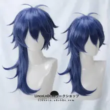 声優RAP企画 HypnosisMic DRB 有栖川帝統 コスプレ用ウィッグ【反翘】