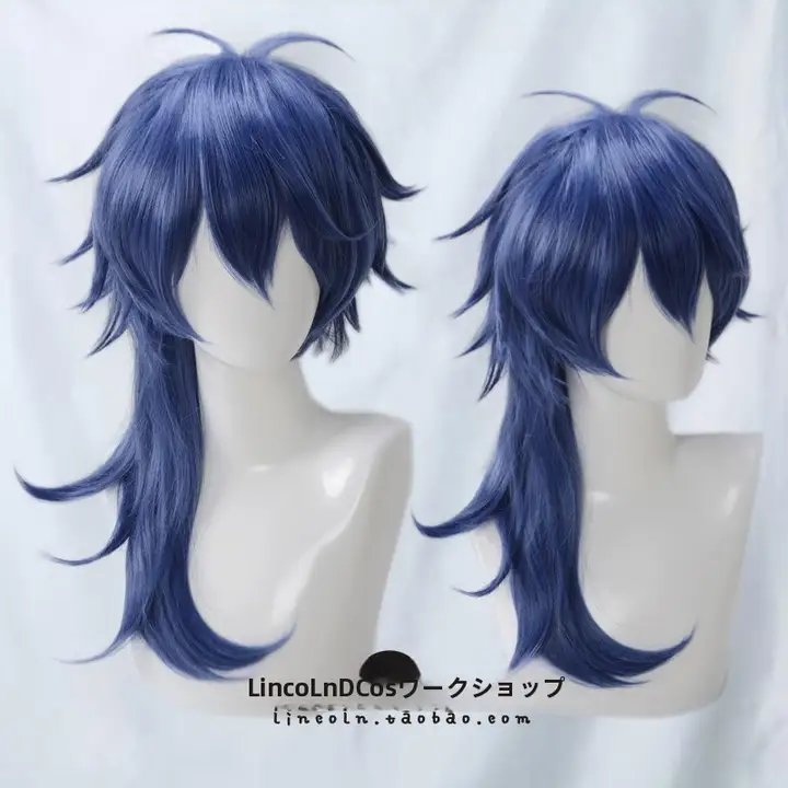 声優RAP企画 HypnosisMic DRB 有栖川帝統 コスプレ用ウィッグ【反翘】