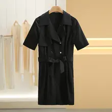 した印象の通勤用オールインワン【ショートパンツ・洛シリーズ】（セットアップ対応）