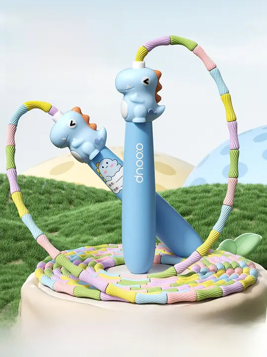 子供用ソフトバンブー縄跳び【初心者向け・絡まない設計】