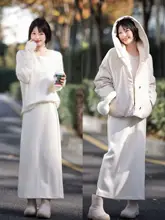 高ウエストストレートスカート【体型補正・Aライン・コーディネートしやすい】