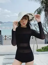 2025年新作ブラックセクシーワンピース水着