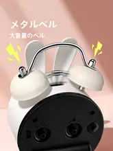 可愛いデザインのデスクトップ時計【シンプル・お子様用・目覚まし機能】