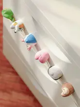 かわいらしい動物のお尻 磁石付き冷蔵庫マグネット【コレクション用・扭蛋タイプ】