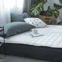 無印良品 ベッド用マットレス保護パッド【薄型・抗菌・防ダニ・滑り止め付き】