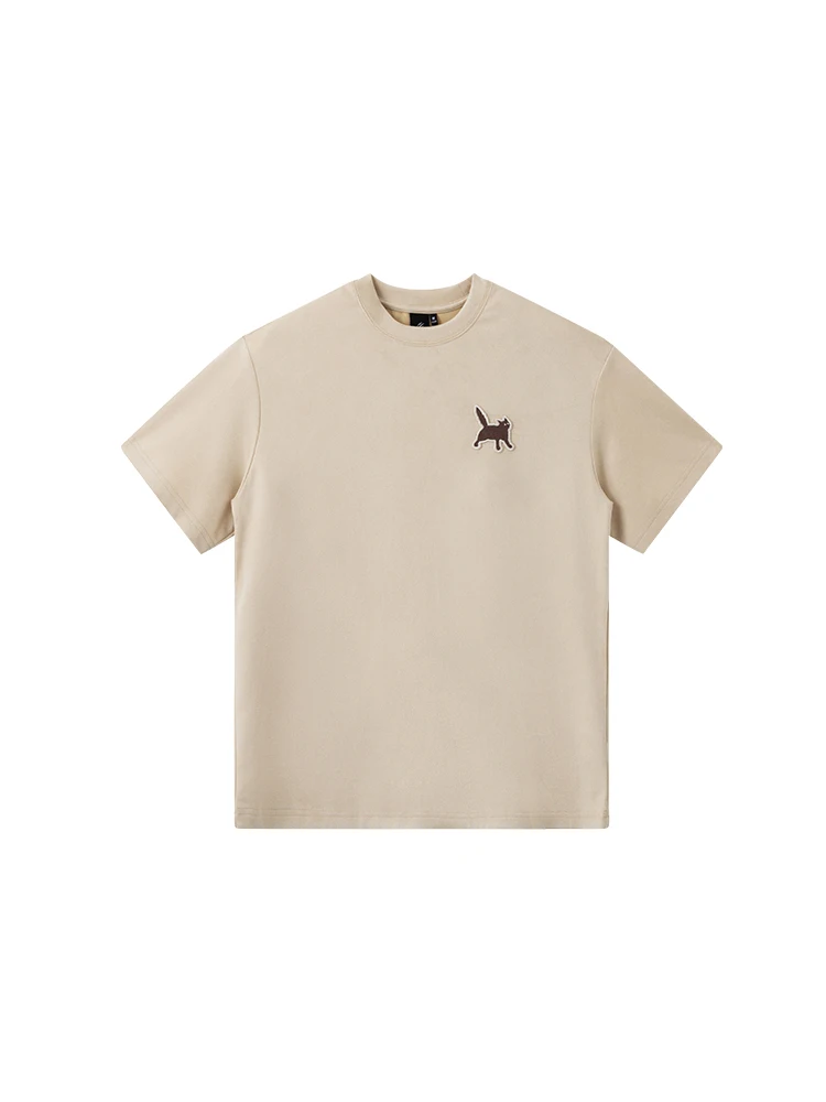 猫デザインのショートスリーブTシャツ：カジュアルガーリー ブランドの代表的アイテムとしての実用性とデザイン性