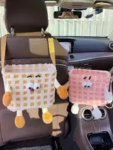 可愛い車用シートバック収納袋【掛けられる多機能ボックス】