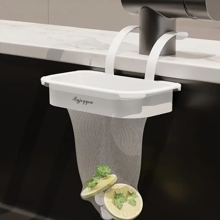 キッチンシンク用ごみフィルター網【水切り袋・水栓収納用】