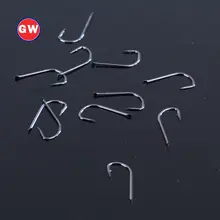 光威 鋼製 一針 流れ釣り用フック【バーブ付き・釣り具】
