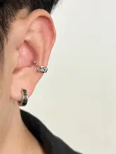 ピアス ユニセックス チタン钢 数字デザイン シンプル 変色しにくい きれいめ ストリート 着回し