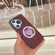 磁気吸着フィルム付きスマートフォンケース【スタンド機能・衝撃吸収・女性向け・ユニークデザイン】