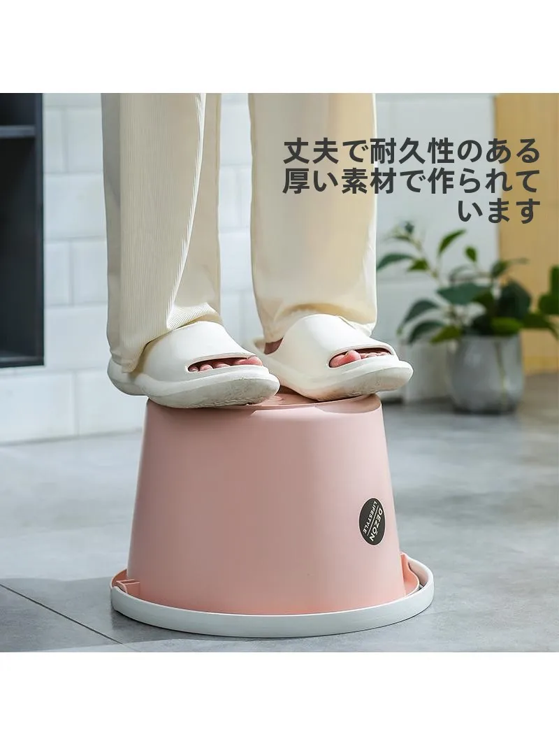 掃除バケツの選び方：厚手円形持ち手付きプラスチックバケツ8L・15Lの実用性と使い分け