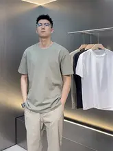 春用 ベーシックショートスリーブTシャツ【メンズ・プレーン・ラウンドネック】