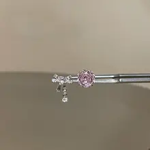 RINGRING 医療用チタンスティックピアス【軽やかで高級感・美しいデザイン】