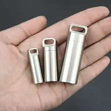 ステンレス製 ミニ 薬箱【防潮・防水・旅行用・携帯に便利】